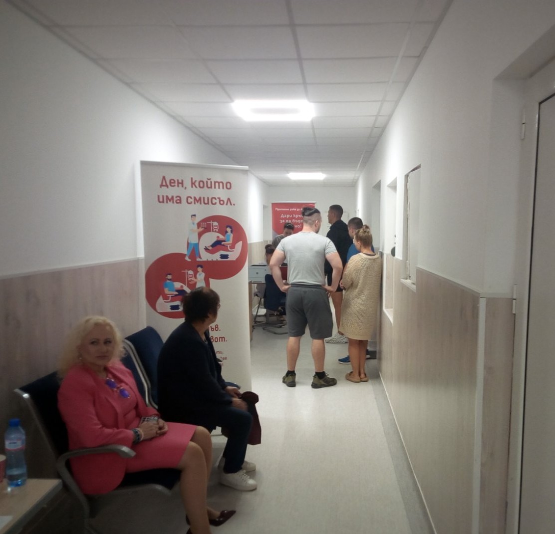 Втора кампания по безвъзмездно кръводаряване в рамките на година се провежда в град Гоце Делчев